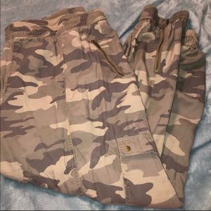 Camo joggers